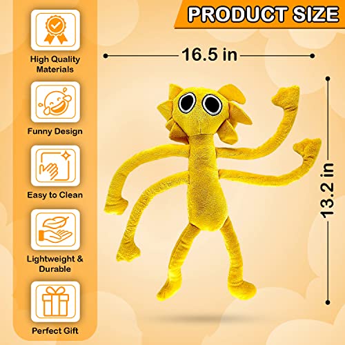 Twcare Rainbow Friends Yellow Plush Toy - Soft Stuffed Animal For Kids & Adults, Birthday, Thanksgiving, Christmas Gifts #TOP1