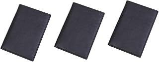 3Pcs Capas Carteira Bifold Bolsa De Couro Carteiras Masculinas Carteiras Masculinas Carteira Masculina Carteras Para Hombres Bolsa Masculina Bloqueando Carteira Bolsa De