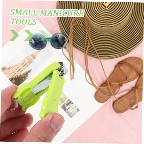 Besportble H152156WEH5 Fingernail Clipper Portable Cute Cartoon Nail Clipper Lovely Cat Bear Frog Small Manicure Tools Handy Nailcutter thumb #4