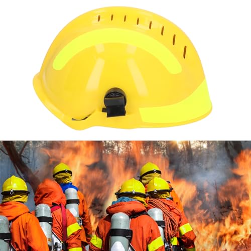 Casco de rescate de una unidad con forro ajustable y resistencia al calor 3