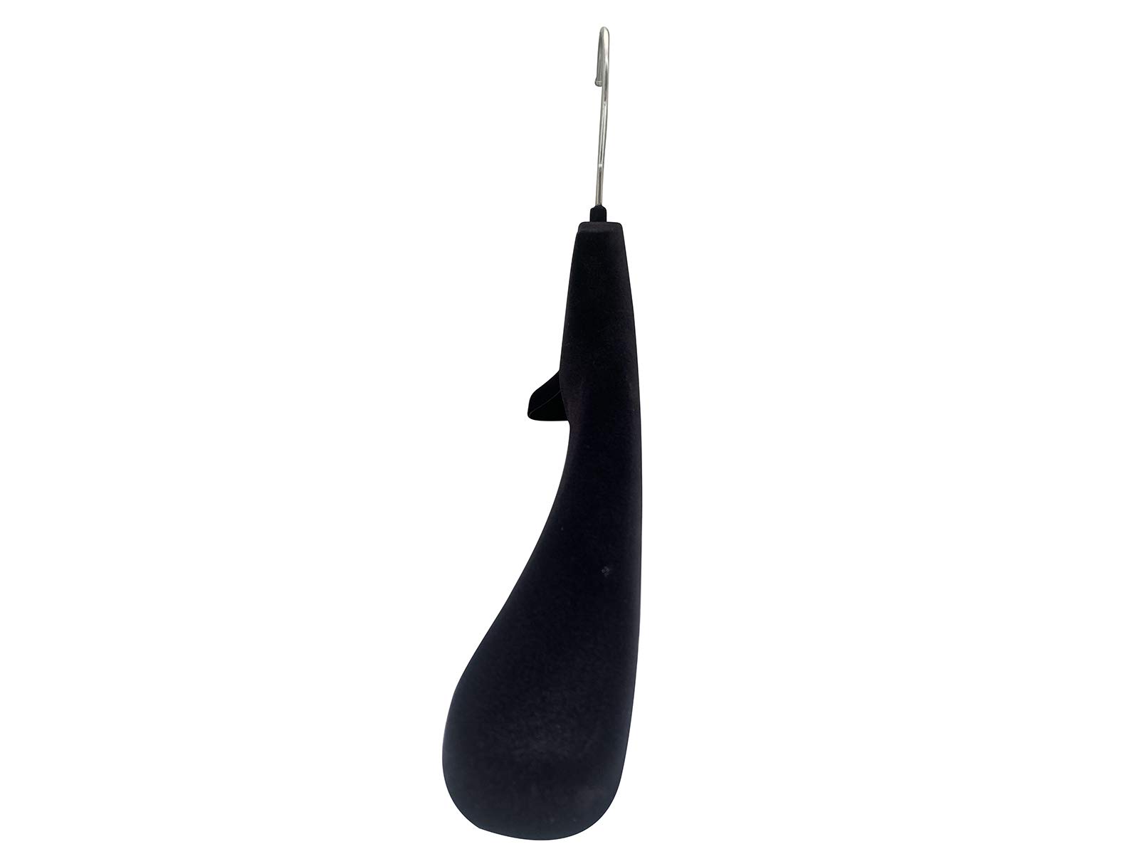 Kleiderbügel Samt Jacken Mäntel Breite Schulter Beflockt rutschfest für Kleidung (42cm)