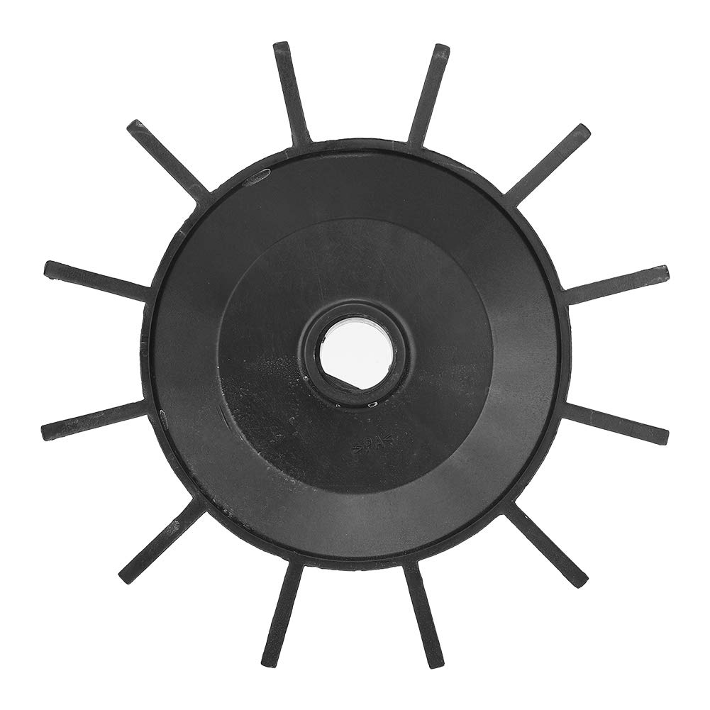 Pala de ventilador, aspas de ventilador de compresor de aire Plástico de ingeniería Diámetro del orificio de 24 mm Diámetro de 211 mm para compresor de aire