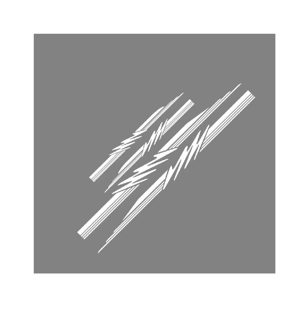 Auto Accessory Car Stickers Stripes Graphics for Motorhome Horsebox Caravan RV Camper Van Body Decor Vinyl Decals Accessories(Glossy White)