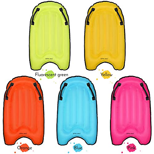 DECDEAL Placa do corpo de surf com bomba portátil inflável piscina flutuador praia placa de bóia de