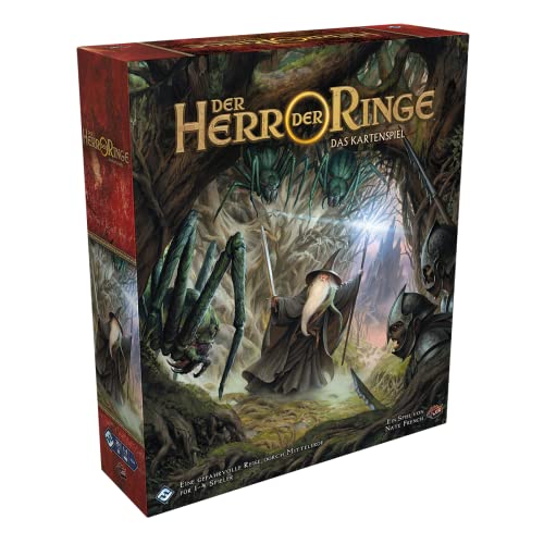 Fantasy Flight Games Der Herr der Ringe: LCG Grundspiel Expertenspiel Kartenspiel 1-4 Spieler Ab 14+ Jahren 30+ Minuten je Spieler Deutsch Mehrfarbig Bunt