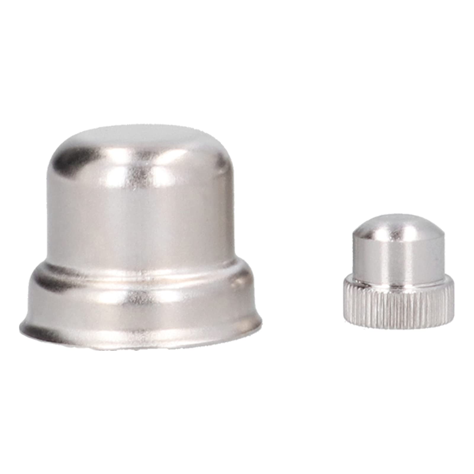 Edelstahl -Alkohollampe, 100 Ml Tragbare Brennende Leichte Alkohollampe mit Docht, Anti -Explosion Labor Dochtlosen Alkohollampenbrenner für Labor, Brenner Alternativen