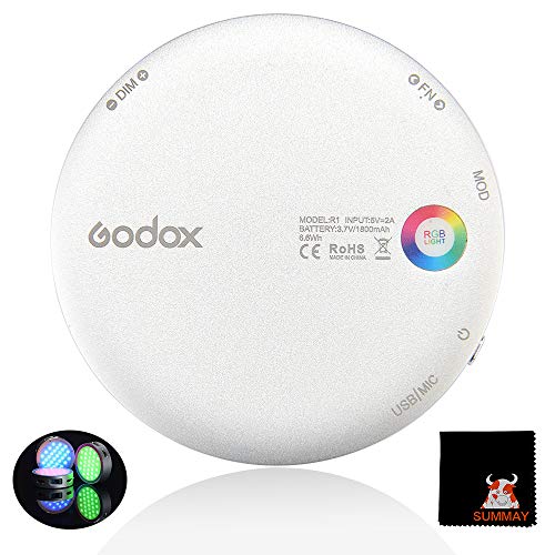 3 modalità: la modalità RGB offre 360 colori, la modalità CCT offre la regolazione della temperatura del colore da 2500k a 8500k, la modalità FX offre 39 effetti di luce speciali FX in totale. CRI circa 98 e TLCI circa 97 assicurano il colore naturale e incontaminato in qualsiasi applicazione.