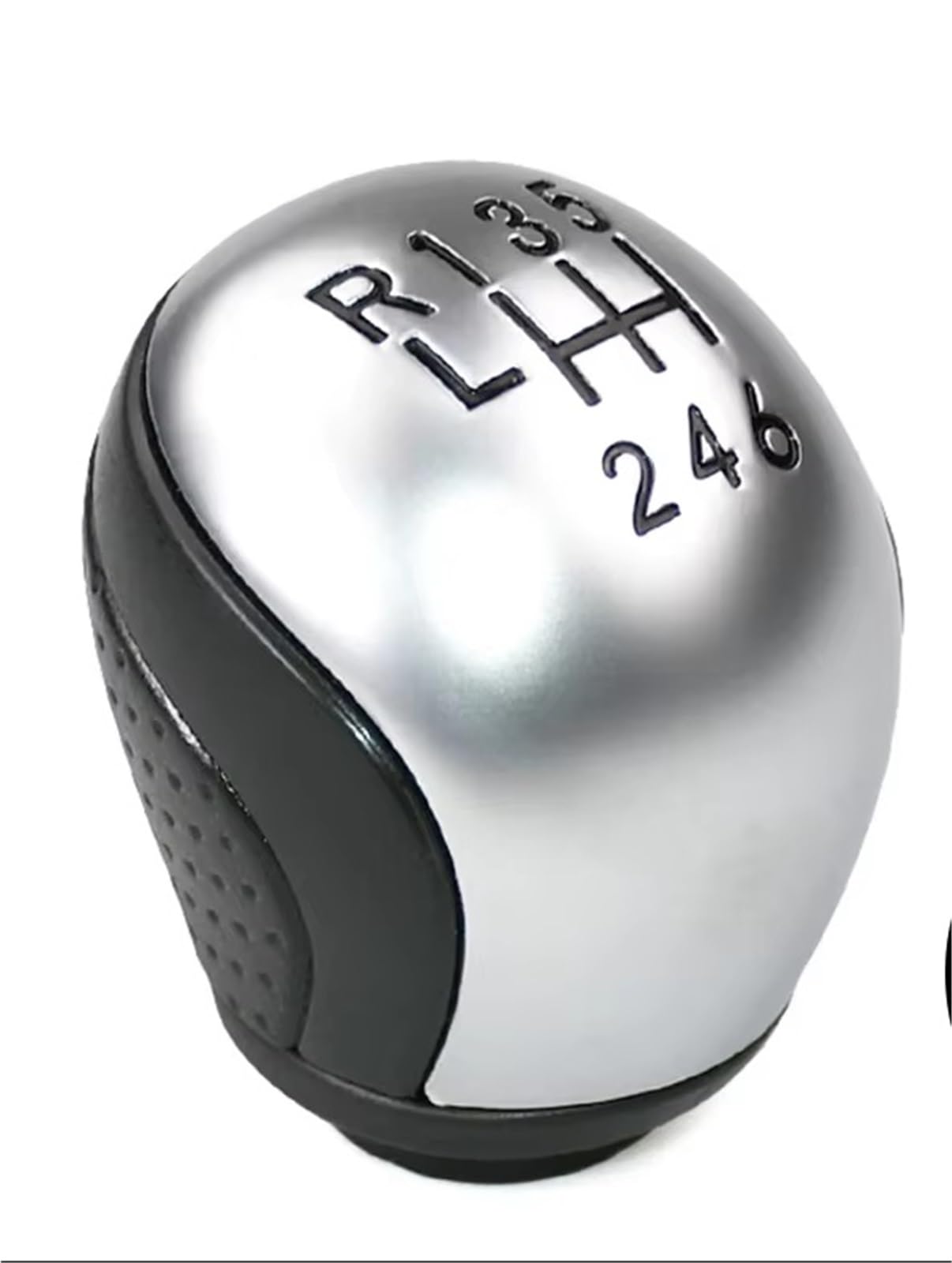 Pdurmbuab 6 Speed Gear Shift Knob Manual Car Gear Shift Knob 5 Manual Replacement For C5 2001-2008 407 Rcz