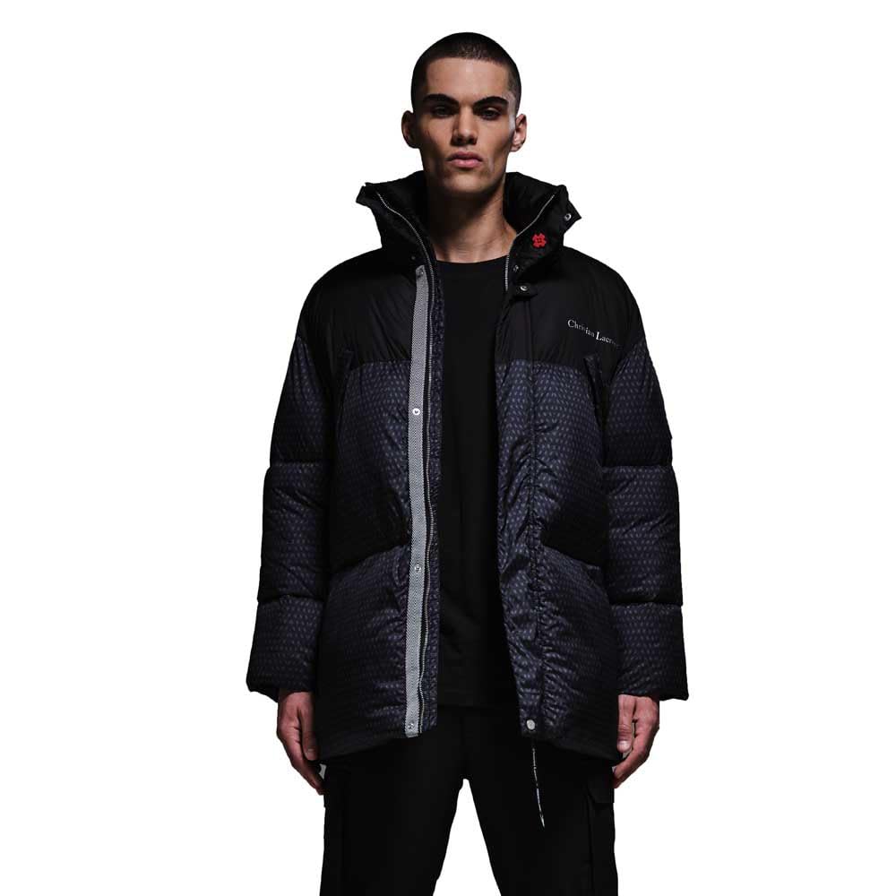 Regatta Mens Christian Lacroix Barbegal Printed Padded Jacket (M) (Black)