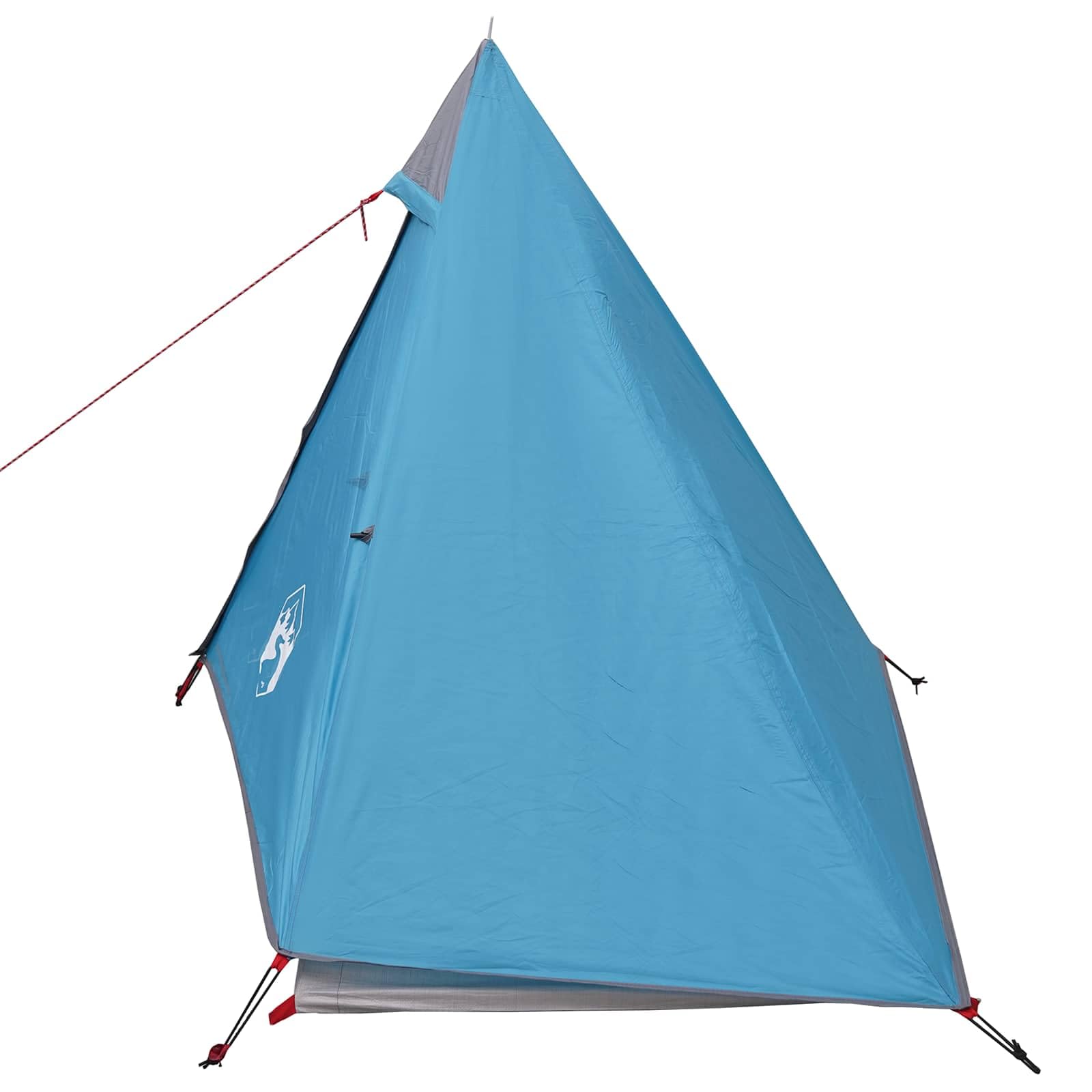 Tienda de trekking azul 222 x 85 x 125 cm de poliéster 185T con revestimiento de poliuretano, tienda de campaña ligera, impermeable y resistente al viento, con mosquitera, ideal para exteriores