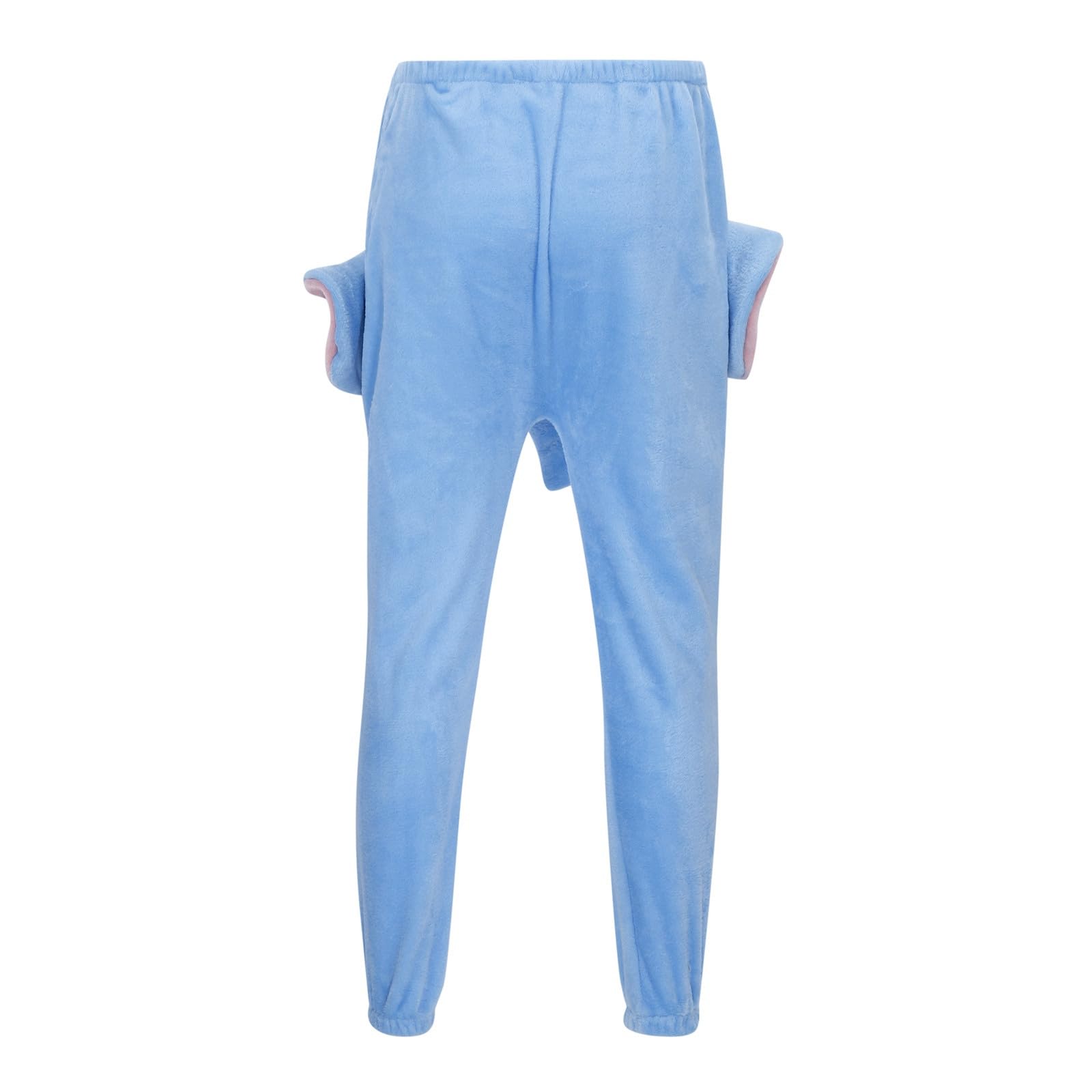 Fulidngzg Elefanten Hose mit Rüssel Männer Lustig Pyjamahose Elefantenhosen Tiermotive Pyjama Hosen Schlafanzughose Winter Lang Flanellhose Locker Wathose Jogginghose Jungen Mädchen