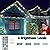 Voolex Christmas String Lights 1000LED 328FT, String Lights Outdoor Waterproof Christmas Lights with Remote, 8 Modes Twinkle Lights Plug in for Tree Wedding Christmas (Multicolored)