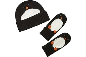 Kate Spade Penguin Beanie Mittens Box Set
