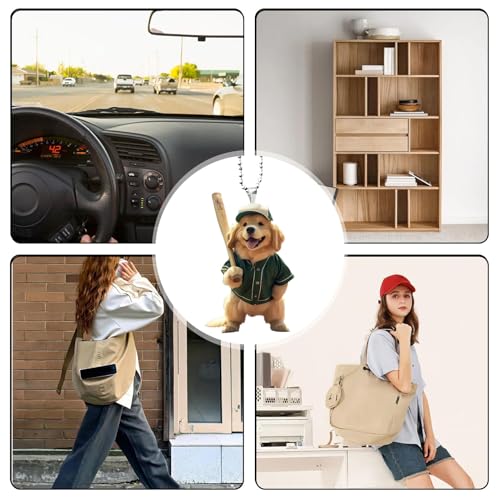 hundeschmuck zum aufhängen auto hundeanhänger für innenraum auto | 2D auto anhänger | stylische welpen ornament für auto | hundeschmuck für auto acryl, autoschmuck für innenräume