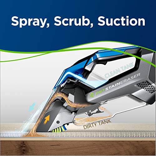 Image of Bissell Pet Stain Eraser Cordless Portable Carpet Cleaner, and car /auto detailer, 2019 Version, 20037