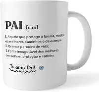 Caneca Pai Definição – Presente Carinho e Gratidão