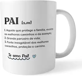 Caneca Pai Definição – Presente Carinho e Gratidão