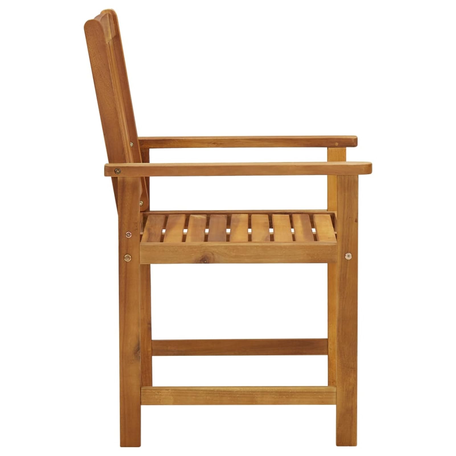 Homgoday Krzesła ogrodowe z poduszkami 4 sztuki z litego drewna akacjowego nowoczesny design lekkie krzesła do użytku na zewnątrz, do ogrodu lub na taras, fotel z podłokietnikami i oparciem beżowy
