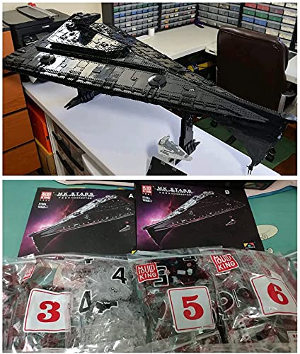 FYHCY Technik Sternenzerstörer Bauset, Zerstörer 21004, Super Star Destroyer UCS Klemmbausteine Kompatibel mit Lego Star… – Bild 5