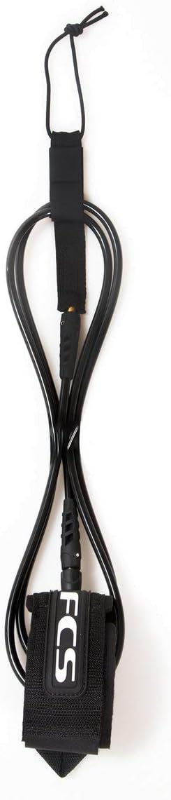 FCS Regular Classic Surf Leash 8 feet Black