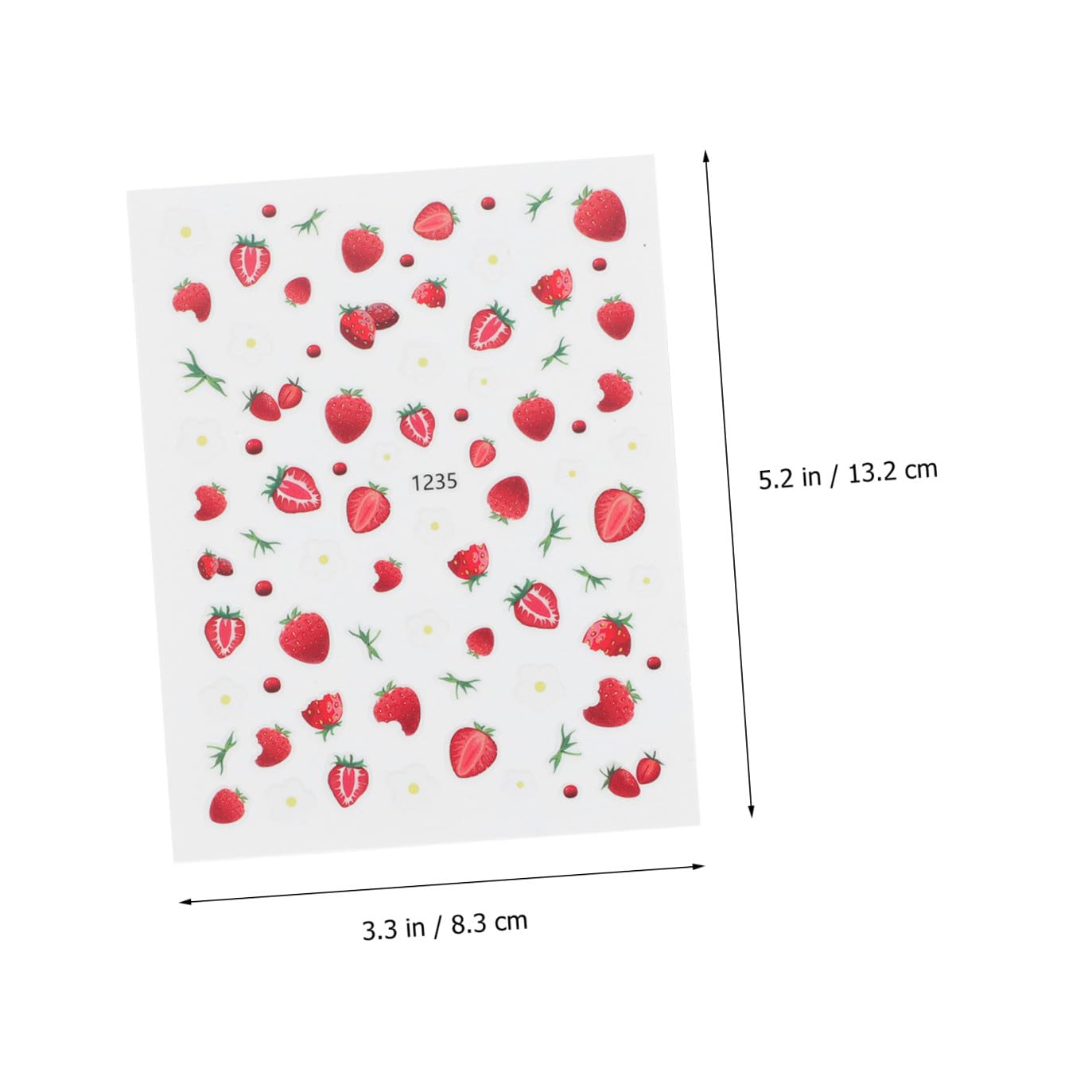 Didiseaon 5 Juegos Pegatina Adhesivos Para Uñas Nail Stickers Etiqueta Engomada Del Arte Del Clavo Diy Calcomanías De Flores Para Uñas Calcomanías Decorativas Para Uñas 6 Hojas * 5