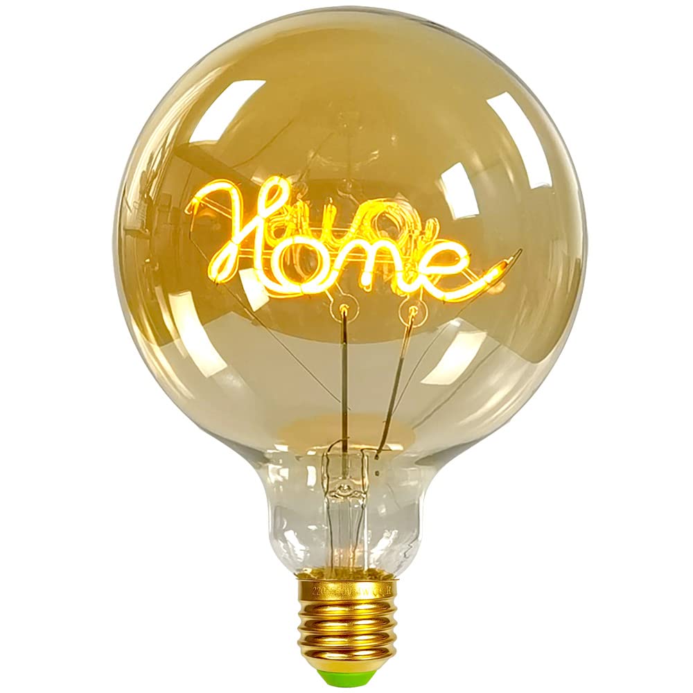 Tianfan Vintage Light Bulbs LED Light Bulb 4W Dimmable Decorative Light Bulbs 220/240V E27 Table Lamp (Home)