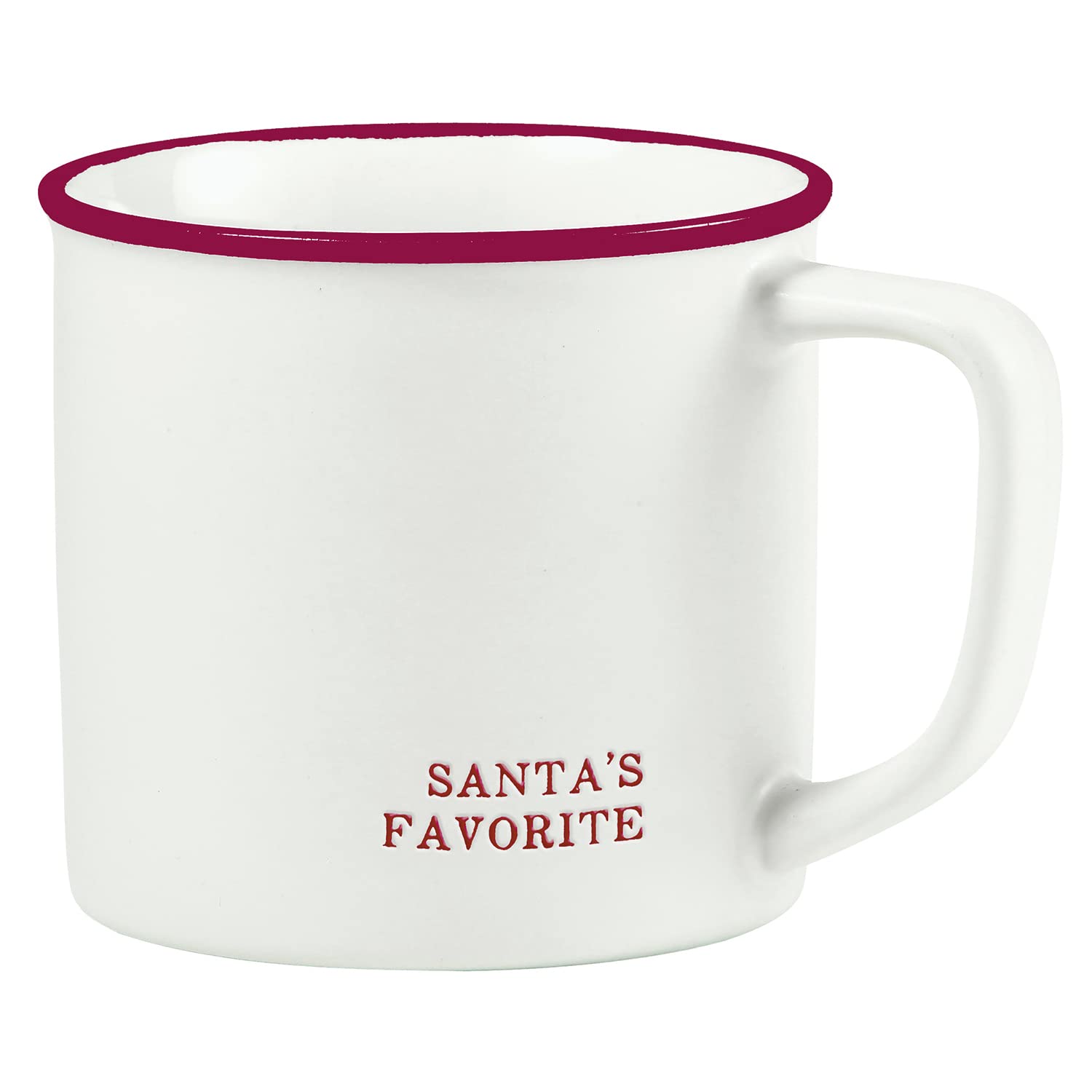 Santa Barbara Design Studio F2F Holiday Coffee Mug, 16-Ounce, Santa's Favorite