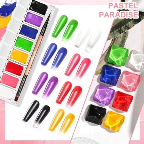 Kit de Gel para Uñas con 8 Colores Multifuncionales miniatura 5