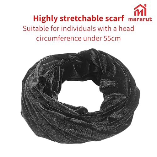 Headwraps for Black Women, 66" Extra Long Velvet Hair Turban, Headscarf Ties Coverings, Headbands Hijab for African Locs3