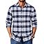 Plaid - Navy White