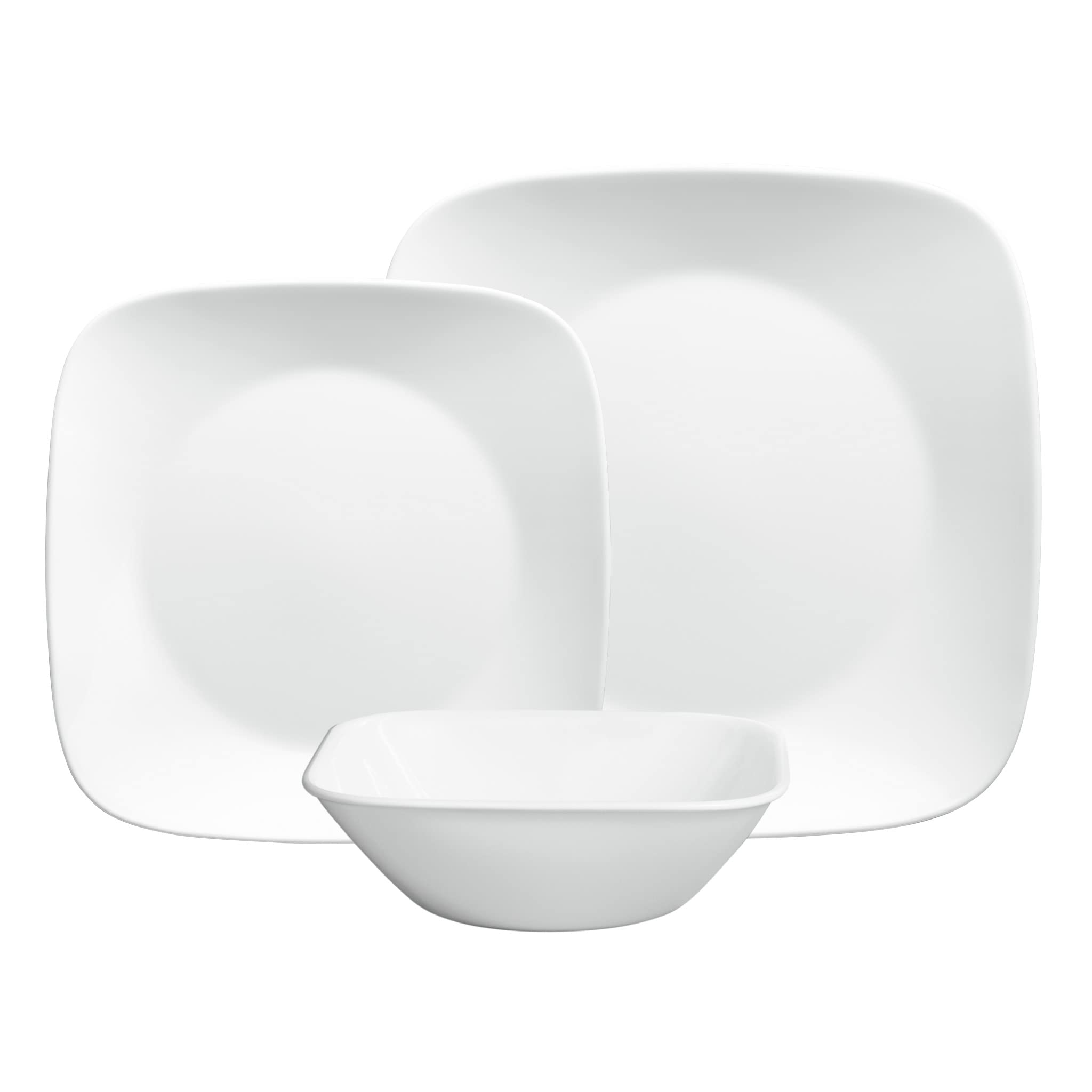Corelle Talerz obiadowy, czysta biel, zestaw 12 szt