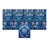 Pukka Herbs | Night Time Organic Herbal Calming Tea | Lavender, Oat Flower, and Limeflower | Natural Sleep Tea | Perfect for Bedtime | 4 Packs | 80 Sachets