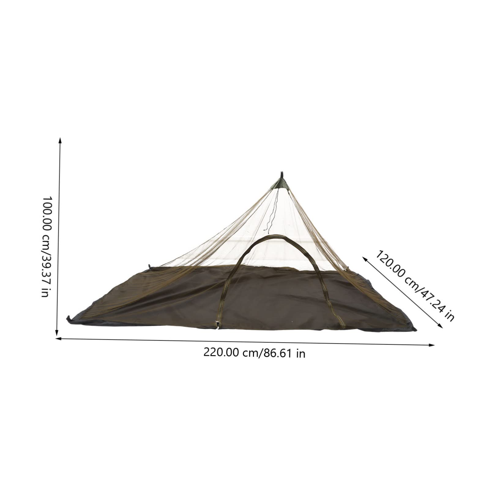 Mosquitera Portátil para Camping con Base Oxford Puerta con Ligera y Reutilizable para y Excursiones