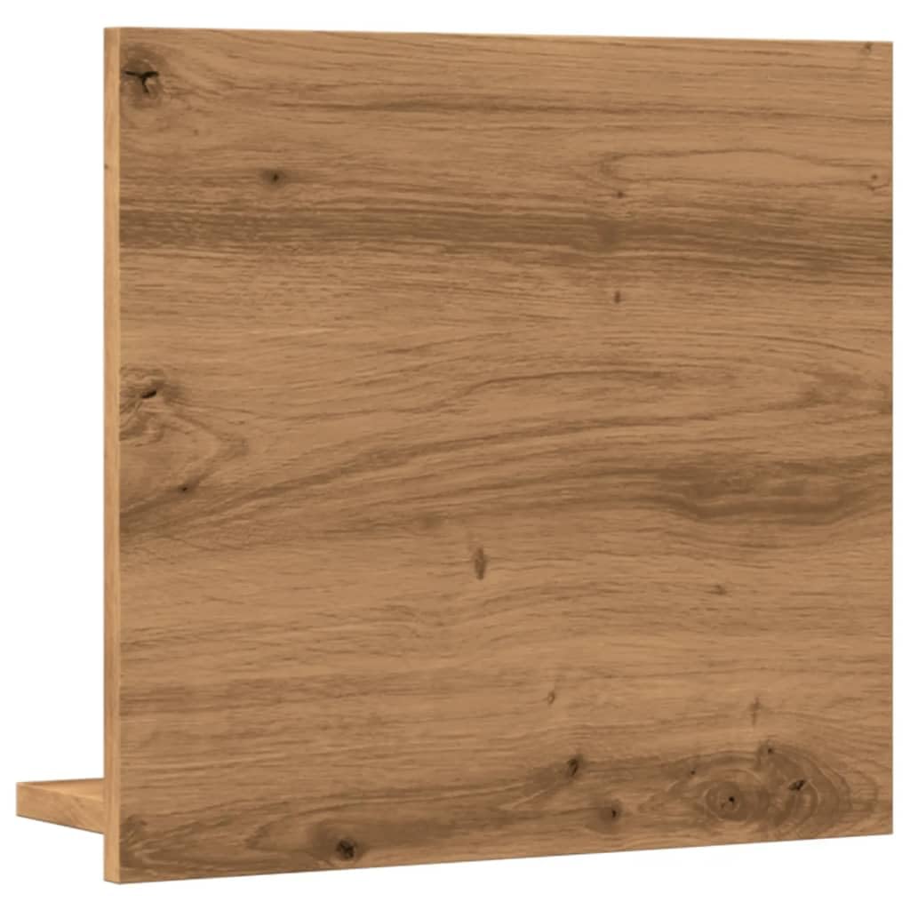 Genérico Espejo Mueble baño Madera ingeniería Roble Artisan 40x11x37 cm,Armarios y Almacenamiento,Tocadores,Tocadores de baño-856188