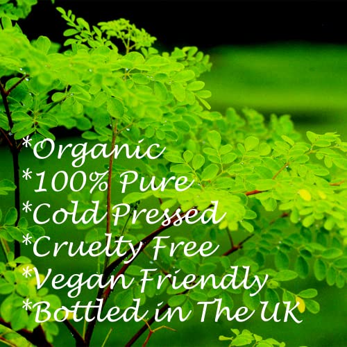 Feelia, Organic Moringa Oil, Cold Pressed, Moisturizing, Rich in Vitamins & Nutrients, High in Vitamin C - Image 2