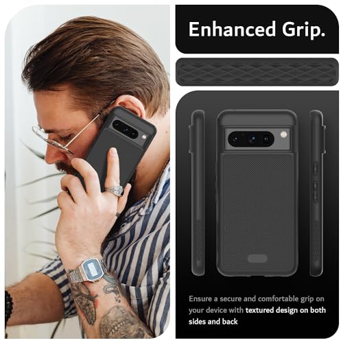 Image of TUDIA MergeGrip Magsafe Compatible for Pixel 8 Pro Case - Matte Black