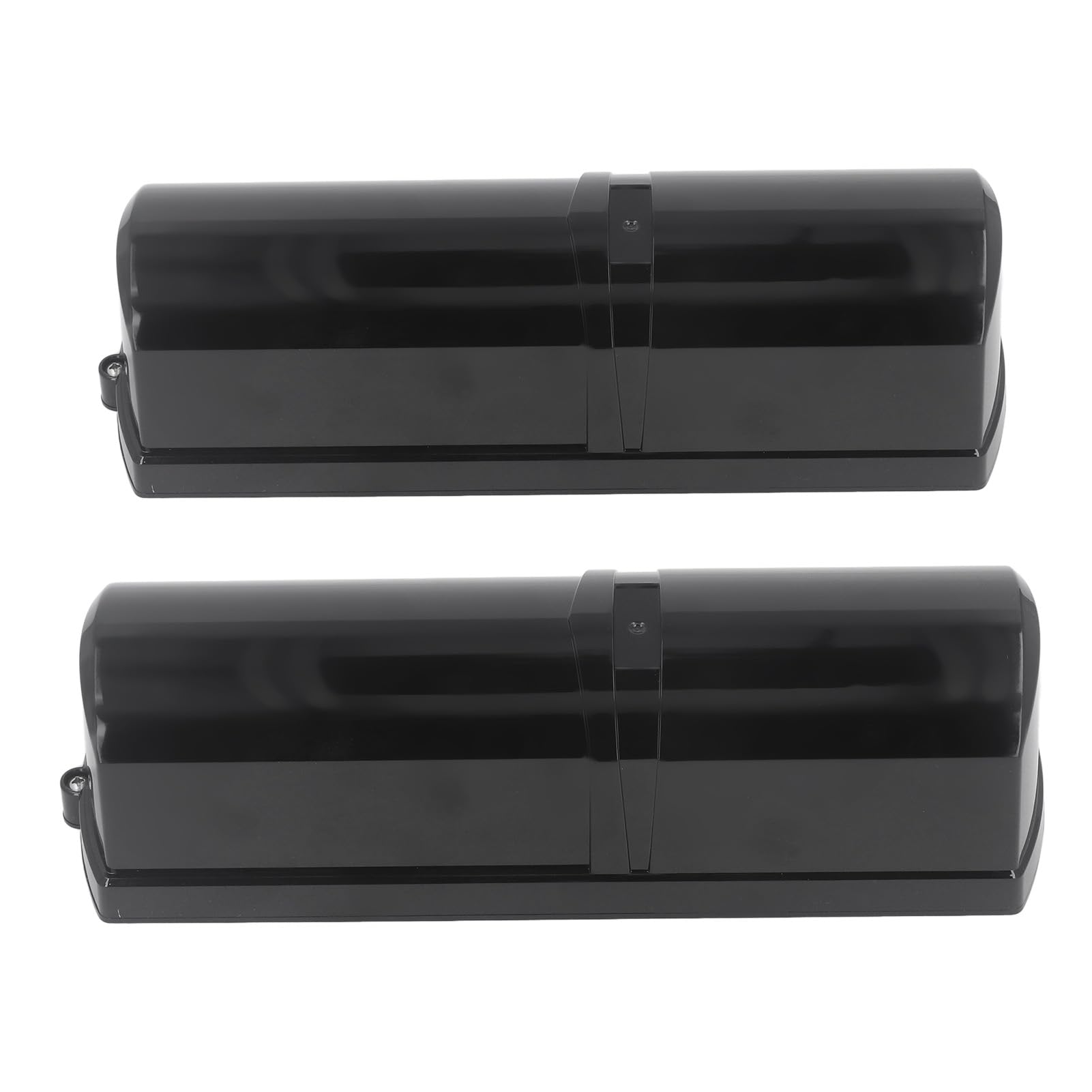 Cocoarm Sensor de Cortina de Luz de Seguridad, Sensor de Rejilla de Luz de PC ABS, Alcance de 50 M, IP65, AC12-18V DC12-24V, Alarma de Intrusión con Alineación de 180 Grados para Escuelas de