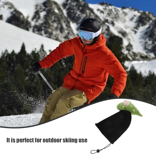 Funda para casco de esquí resistente accesorio de nieve infantil 6