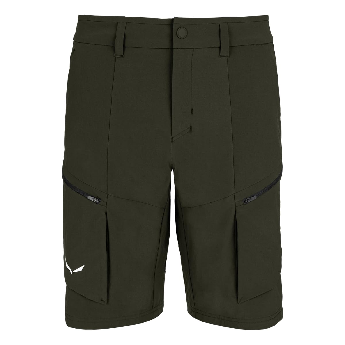Salewa Puez Durastretch Cargo Shorts Men Dark Olive