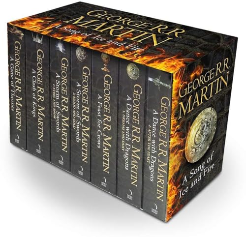 Image of A Song Of Ice And Fire - A Game Of Thrones: The Complete Boxset Of 7 Books