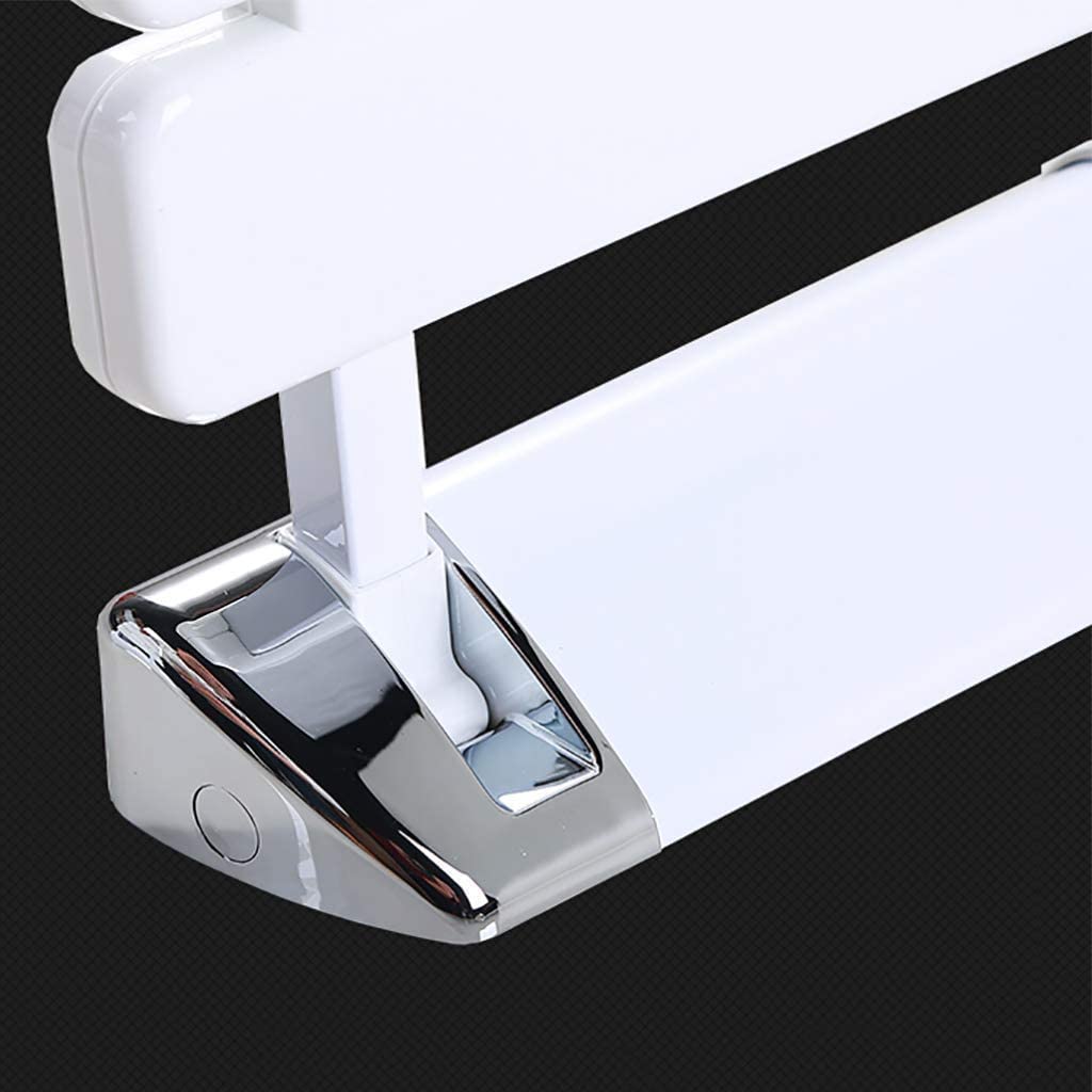 Asiento de Ducha abatible montado en la Pared Banco de ducha plegable montado en la pared, moldura cromada, asiento antideslizante de ducha plegable, ducha de baño, taburete de asiento de ducha for di