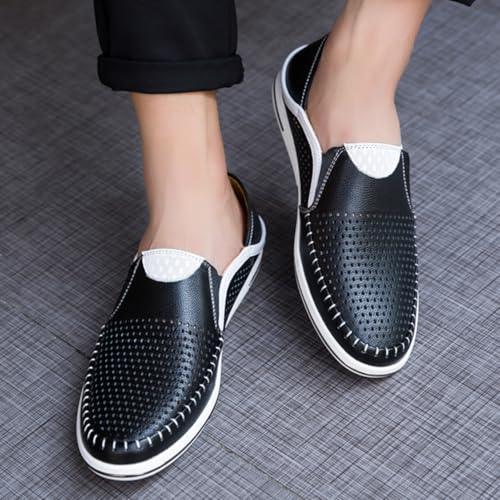 Men's Genuine Leather Loafers - Fashion Slip - on, Casual & Soft, Ideal for Summer Driving & Daily Wear2