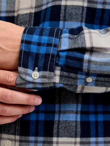 Jprblubarkley Flannel X-Mas L/S Shirt Ch – Ansicht 4