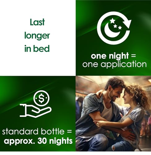 alpha-herb no-numbing herbal delay spray drops to last longer - climax control - provides 30 uses per 5ml bottle