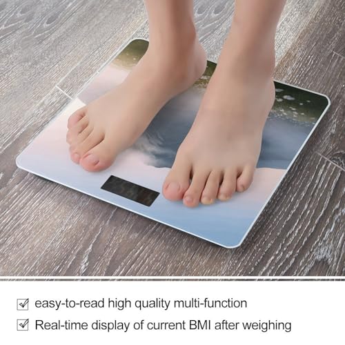 Báscula digital Serenity para baño con vidrio templado miniatura 5