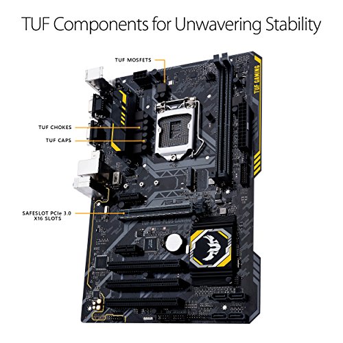 Placa-Mãe Asus GAMING (TUF H310-PLUS~90MB0WY0-M0EAY0) Intel 1151 DDR4 ATX