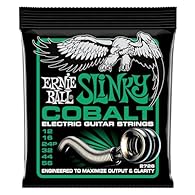 Cobalt produces a stronger magnetic relationship between pickups and strings, resulting in increased output. Cobalt electric guitar strings provide an extended dynamic range, incredible harmonic response, strong low end, and crisp, clear highs. Wound...