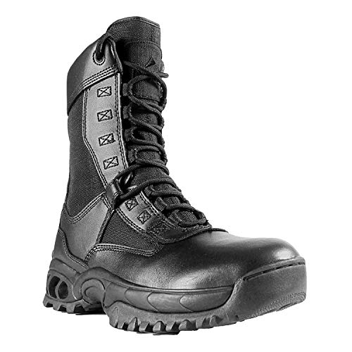 Men's AIR-TAC Ghost with Zipper 8" Leather Boot Rip-Stop Nylon3