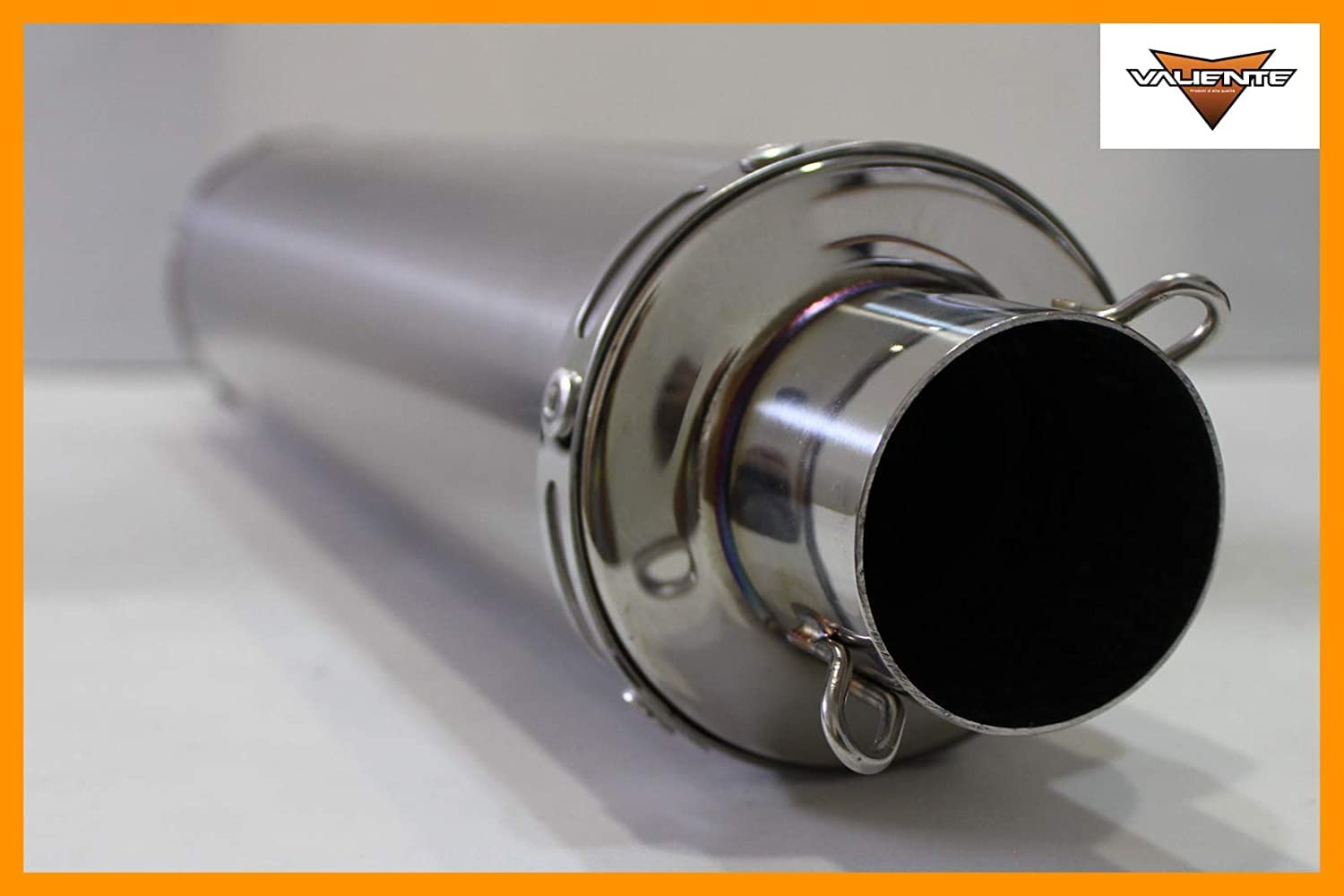 VALIENTE ステンレス マフラー Amazon | アクシスZ バイクマフラー 2BJ-SED7J デュラ