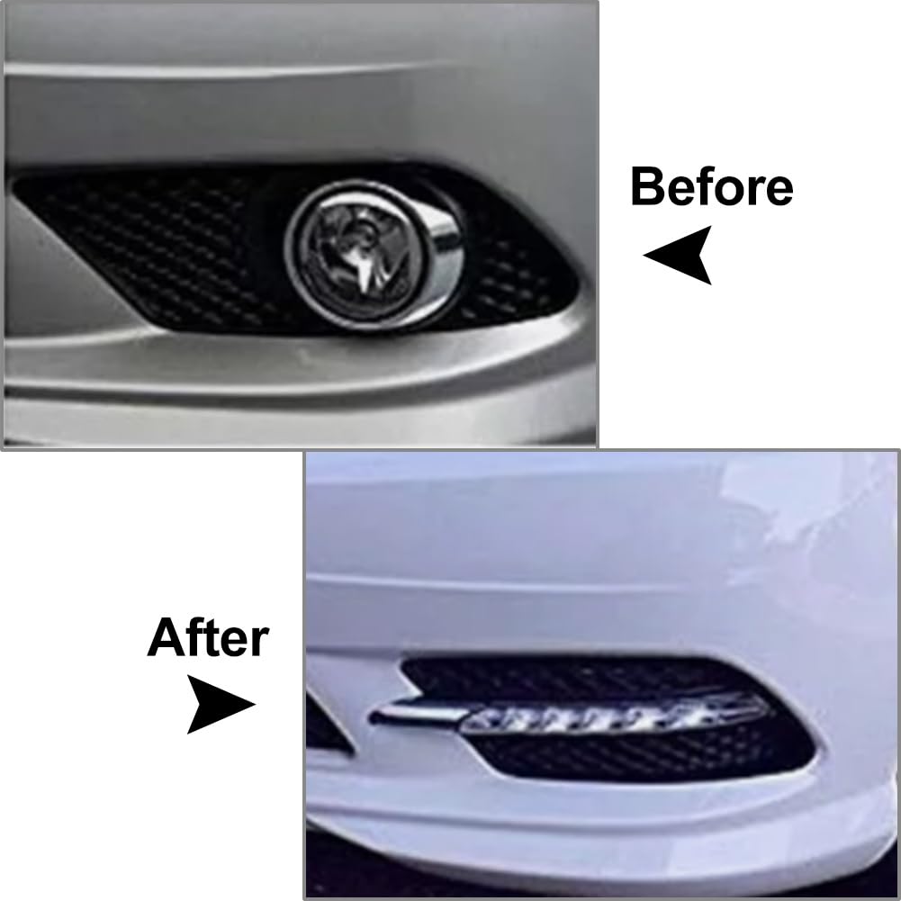Cnswee6 Fog Lamp Daytime Running Light ABS For Mercedes-Benz C Class W204 sport sedan 08-2011 Pre-Facelift 1 Pair